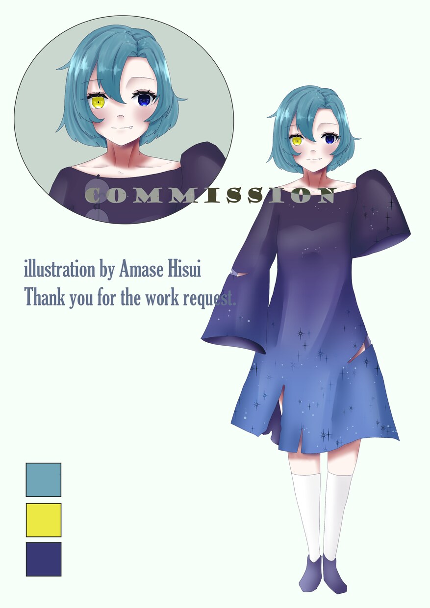 オリジナルキャラクター全身立ち絵を制作いたします ！TRPGやライブ等で使えるあなただけのイラストを描きます！ イメージ7