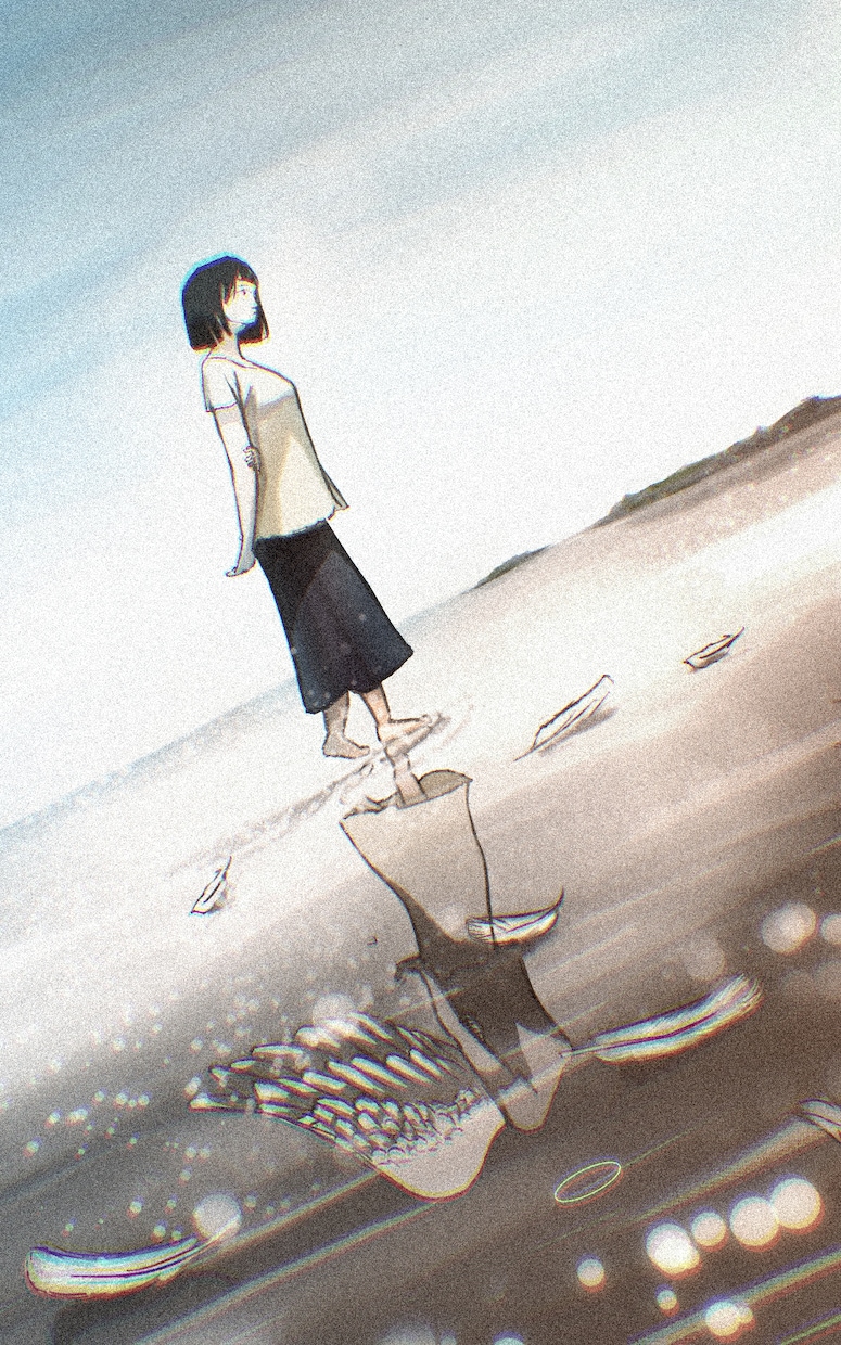 曲の雰囲気に合ったオリジナルイラストを制作します ヒアリングをしっかり行い、曲の歌詞テーマに合ったものを制作！ イメージ2