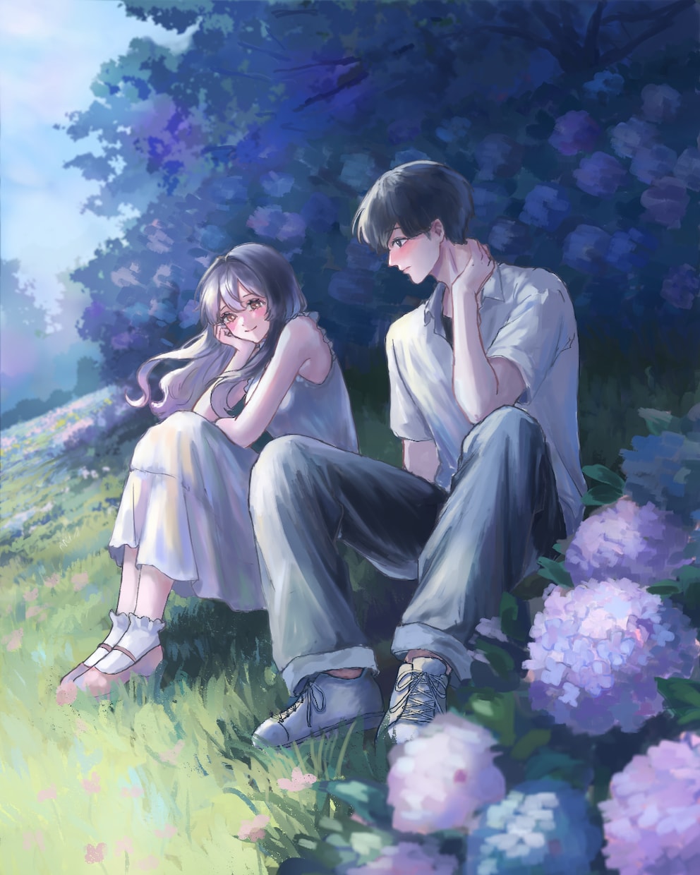 小説表紙・挿絵・一枚絵を制作します 一枚で物語を伝える世界観重視のイラスト イメージ1