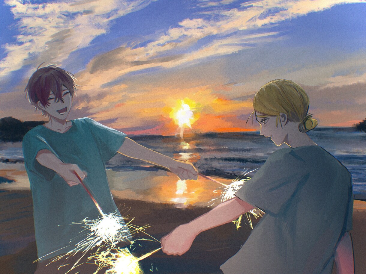 一枚絵・立ち絵の制作をします リアルで硬派な印象の絵を描きます。線画・厚塗りが得意です イメージ4