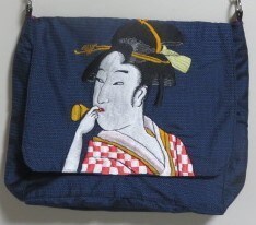 横振り刺繡をシャツなどに刺繡ます 横振り刺繡でスカジャン風の刺繍 イメージ8