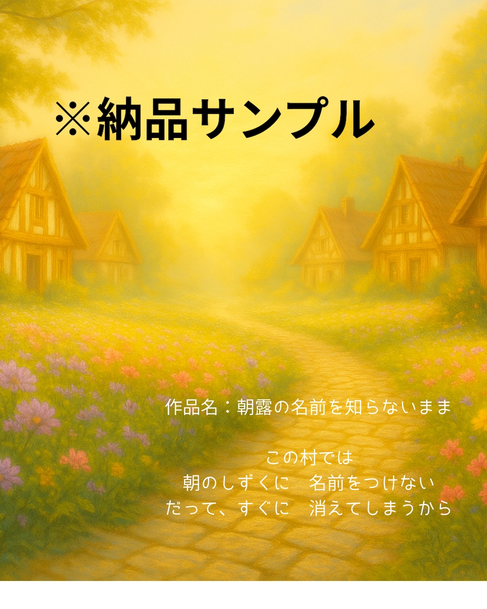 あなたの作品に、名前と小さな詩をそっと添えます ハンドメイド・創作・写真・詩人のための言葉屋さん イメージ3