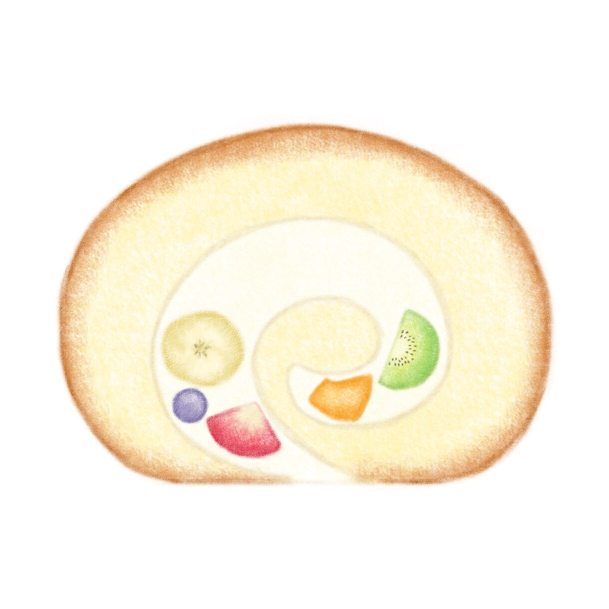 ふわっと可愛い食べ物イラスト描きます ゆるかわで美味しそうなフードイラスト作成します！メニュー等に イメージ7