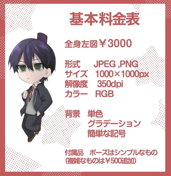 お試しできる安価でミニキャライラストお描きします グッズ アイコン 動画のサムネイルを可愛く華やかにします‼️ イメージ2