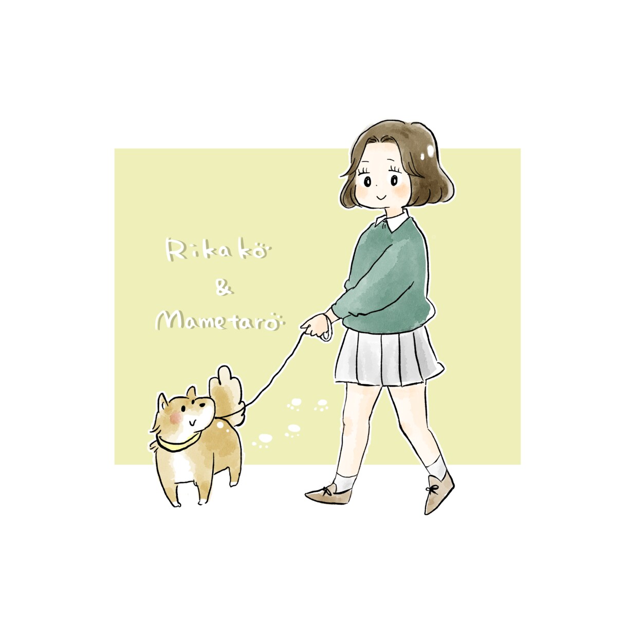 キャラクター風の可愛いゆる似顔絵アイコン描きます ブログやSNSのアイコンにも◎◎商用利用可◎ イメージ8