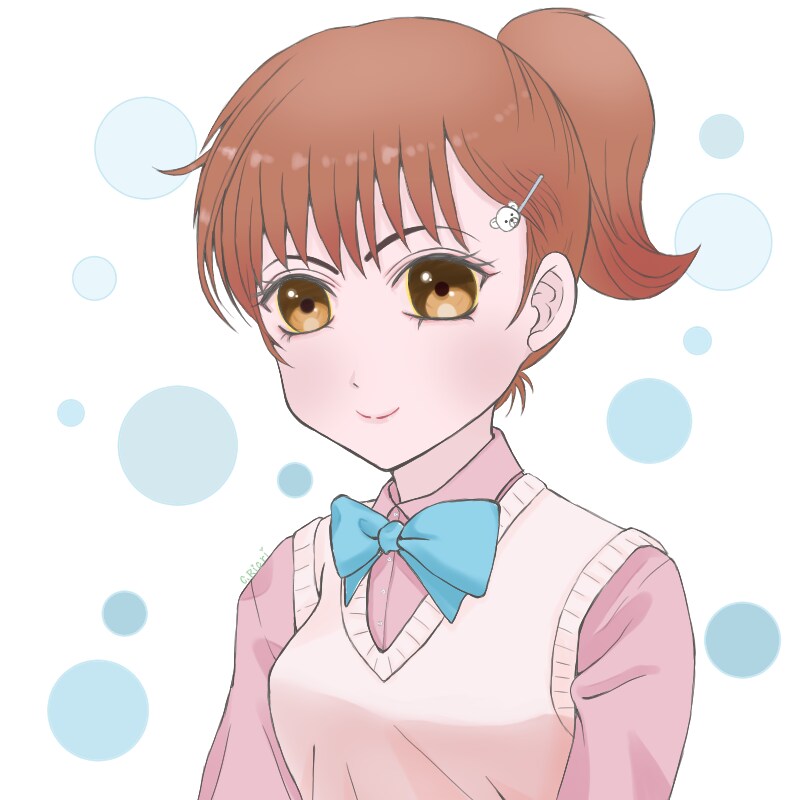 きゅるるん瞳のアイコン描きます 可愛い女の子や動物擬人化も承ります イメージ4