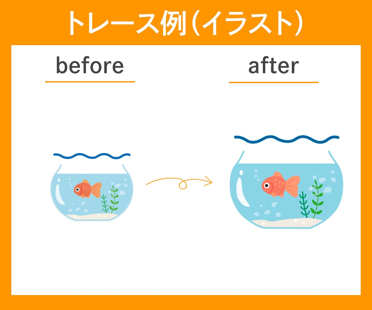 画像からAiデータを作成します illustratorで丁寧にトレースします！ イメージ2