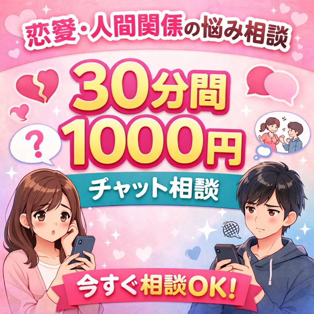 辛口でも、真剣でも、要望に合わせてお聞きします 30分間1000円で、大学生が、あなたのお悩みを聞きます！ イメージ1