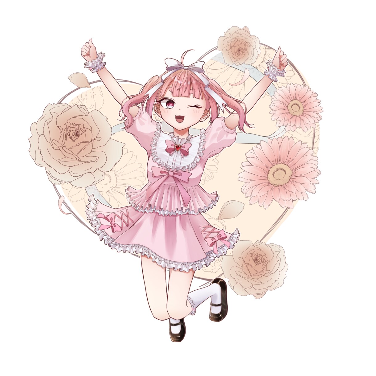 コテキャの立ち絵・アイコンお描きします バストアップ・腰まで・全身で料金が異なります。ご一読を。 イメージ2