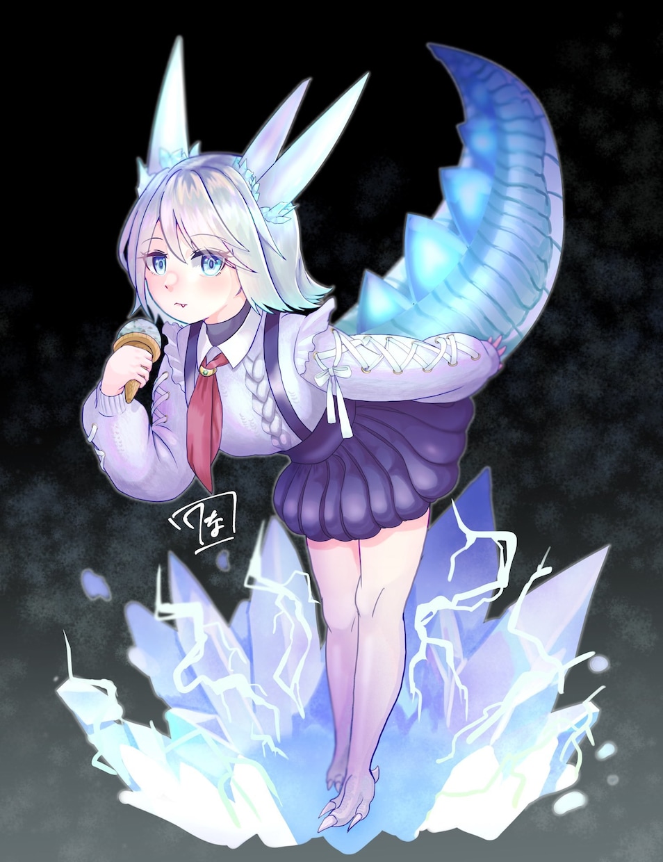 SNSアイコン/TRPGで使えるイラスト承ります 天使や獣人等を可愛いタッチで描きます！ミニキャラも可 イメージ3
