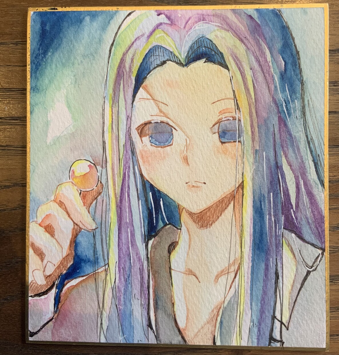 透明水彩の色数の多いイラストを描きます アナログのイラストを豪華に仕上げます。 イメージ4