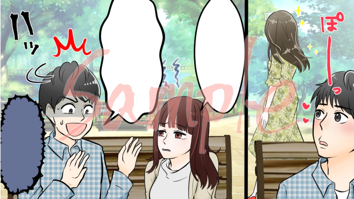 1コマ1250円～漫画描きます SNSや広告、youtube、記念日にも！オリジナル漫画作成 イメージ3