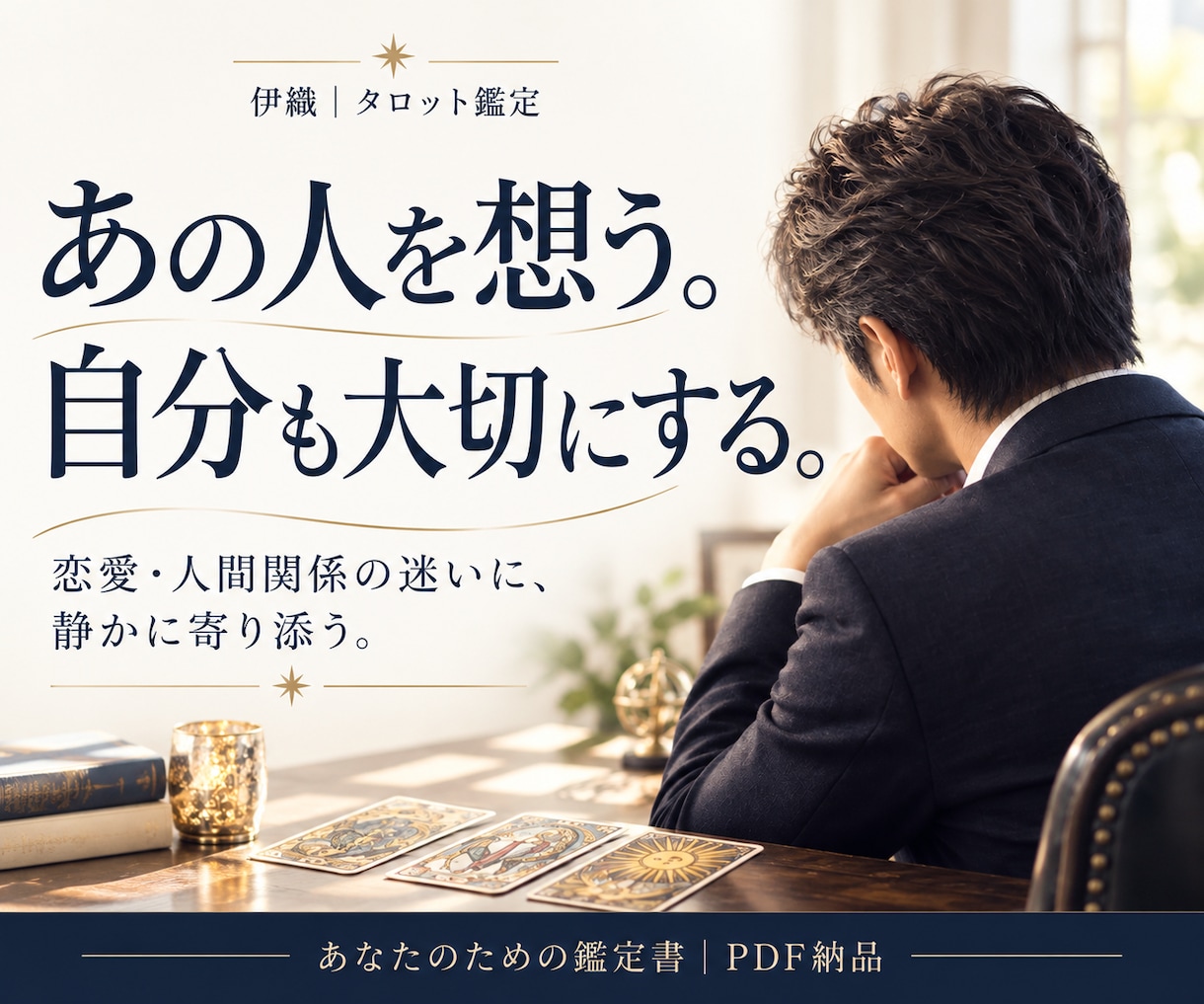 連絡するか待つか、恋の迷いをタロットで読み解きます 初めての方・先着5名様｜税込550円のお試し鑑定 イメージ1