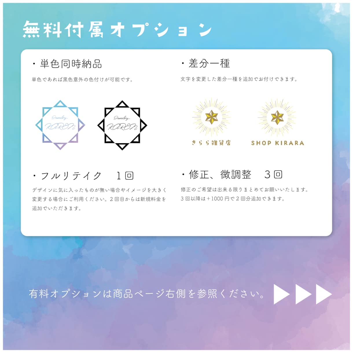 おしゃれなカラーロゴデザイン　制作いたします カジュアルで使いやすい、遊びのあるデザインです。 イメージ4