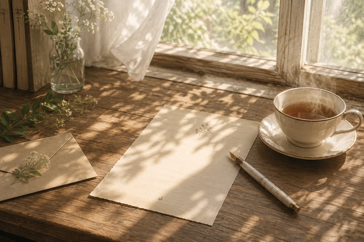 sheyou Letter*~ 大切にお返事します 言葉で繋がり、そっと寄り添う。手紙を交わすようなやりとりを。 イメージ2