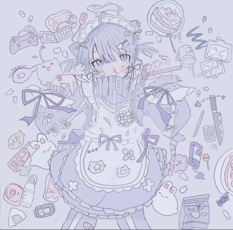 SNSなどのアイコンを描きます 可愛い女の子やメイドのイラストを描くのが得意です！ イメージ5