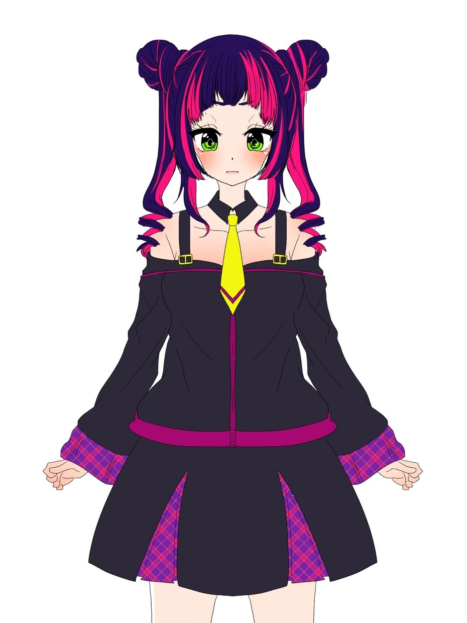 現在セール中！VTuber立ち絵お描きします 原画のみ！VTuberイラストお任せ下さい！ イメージ3