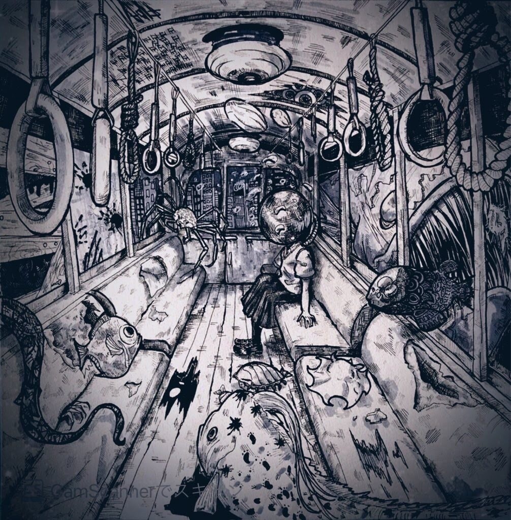オリジナルペン画イラストを作成します モノクロの世界観を描きます◈ アイコンやヘッダーにも！ イメージ5