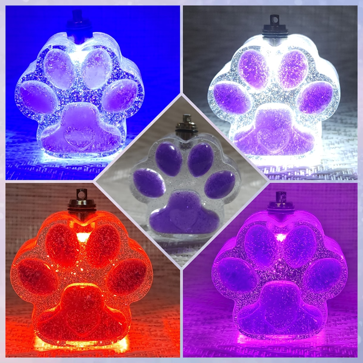 LEDライトで光ります 電池交換でずっと使えます。可愛い猫の手です。 イメージ7