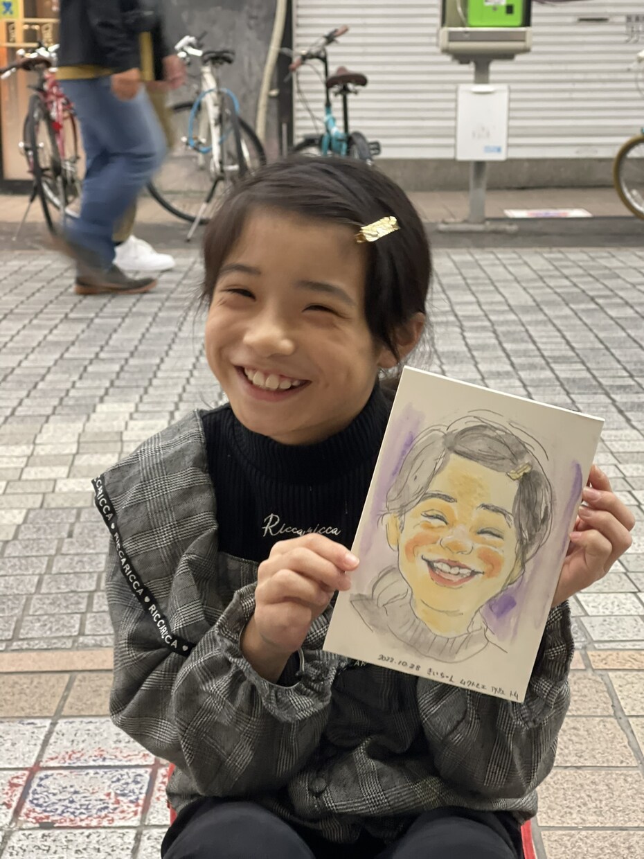 そっくりなデジタル似顔絵作成します ストリート似顔絵師がそっくりの似顔絵を描きます！ イメージ6