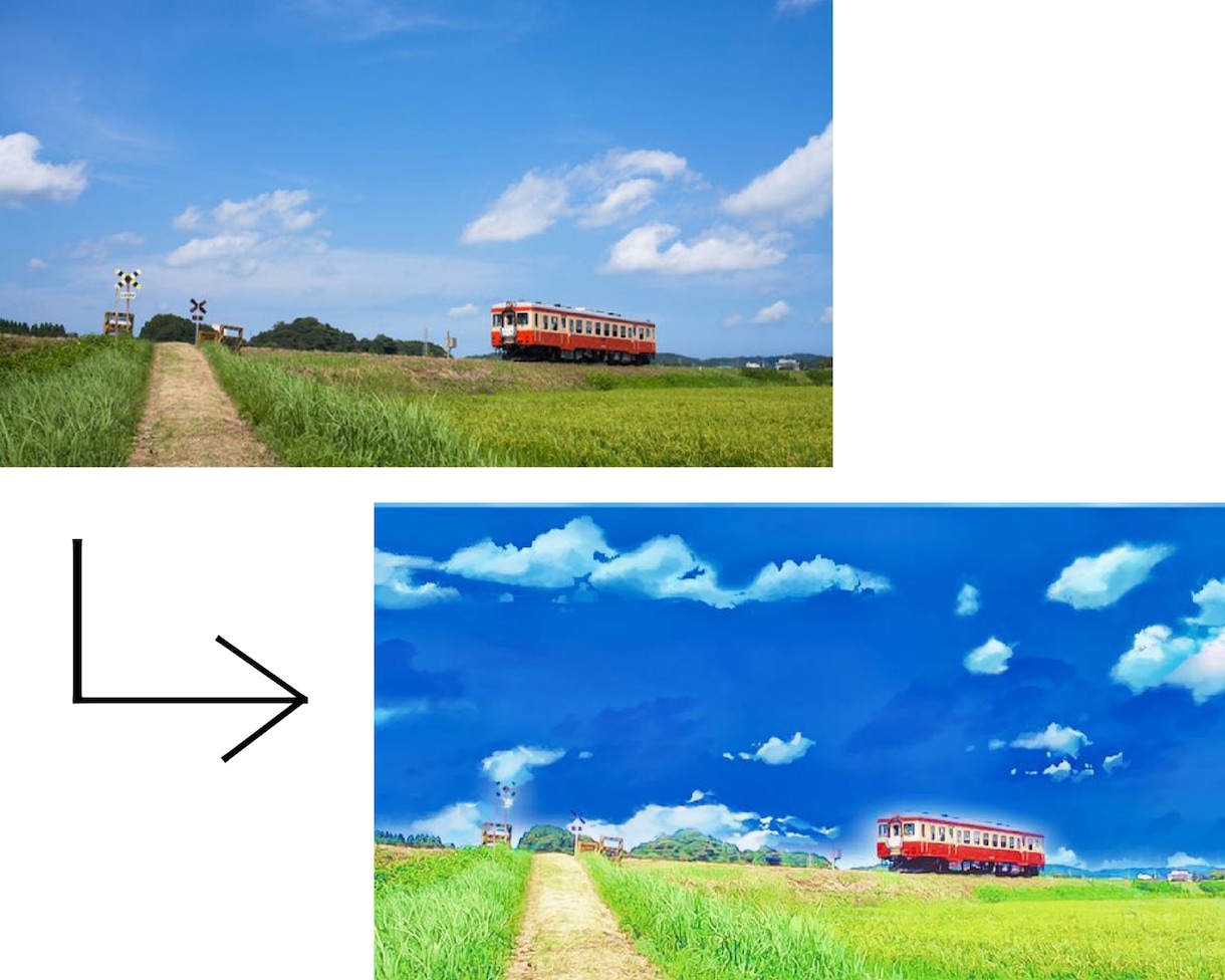 写真をCG加工します サンプルのとおり写真をCG加工します！ イメージ2