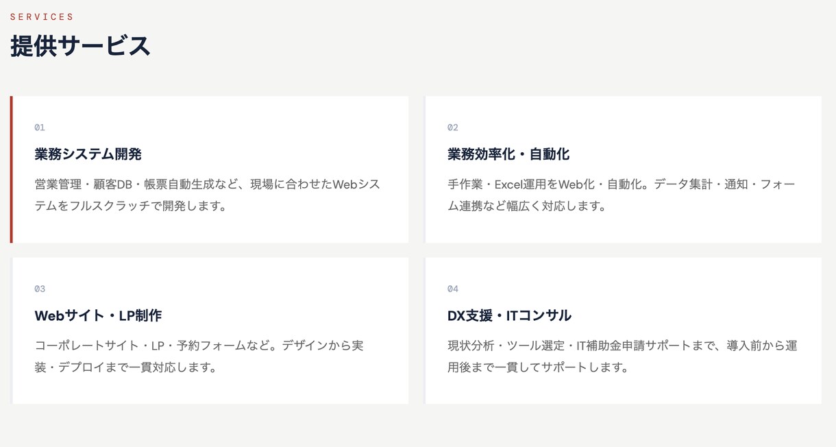 一値下げ一　HP＋QR注文システム作ります 売上と効率を同時改善するDX支援 イメージ2