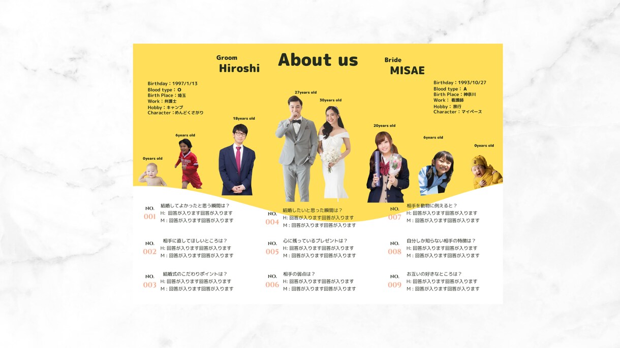 雑誌風◎こだわりのプロフィールブックを作成します 人気のPOPYEY風◎どんなデザインでもOK！修正無料無制限 イメージ5