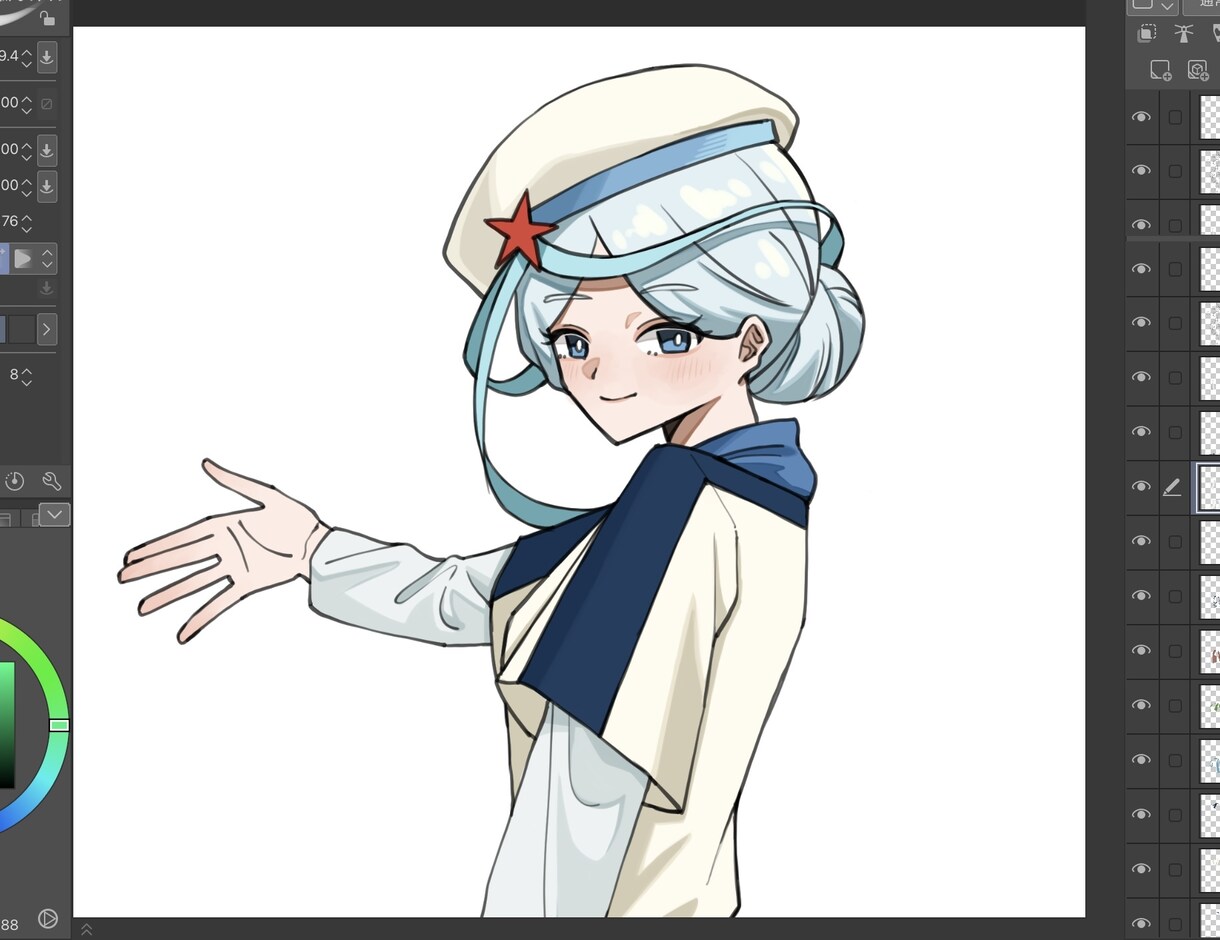 透明感のある可愛らしい1枚絵を描きます 動画用、アイコン用等目を引くイラストをご希望の方に！ イメージ5