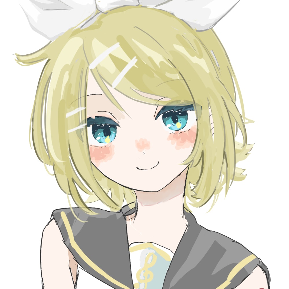 抜け感のある絵柄でかわいい顔のアイコン描きます 手作り感のあるあたたかいイラストです！ イメージ1