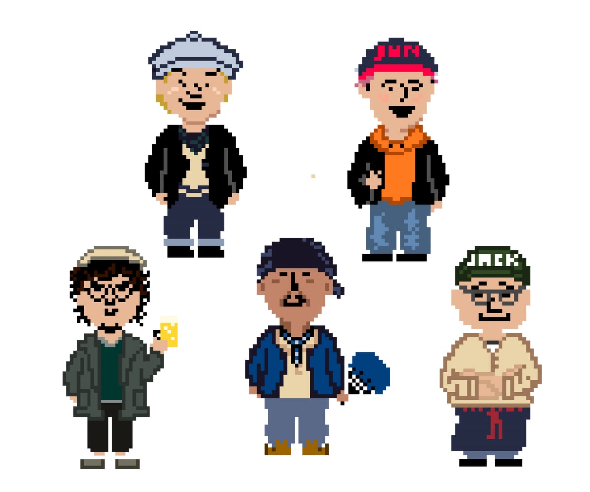 あなたをドット絵でキャラクターっぽくします 世界に一つだけのアイコンとして話題になる？！ イメージ1