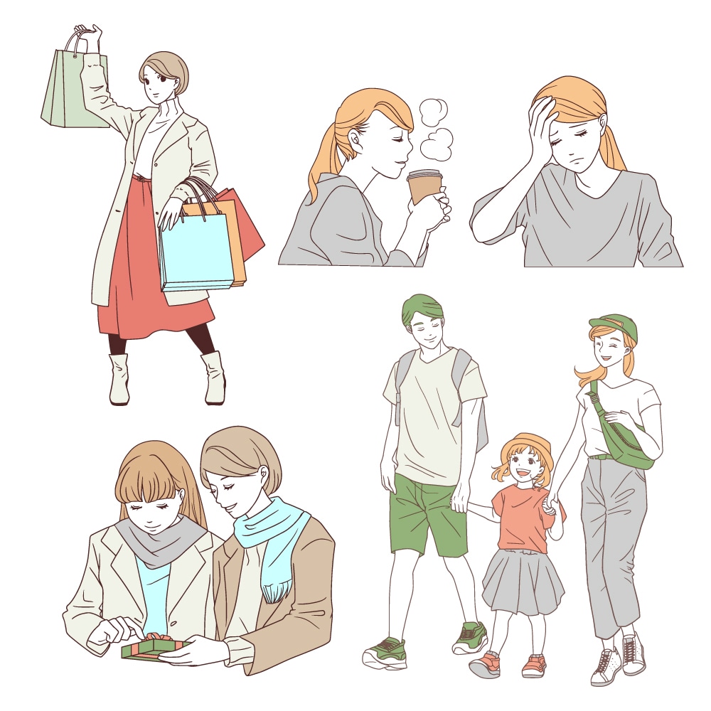 商用OK★POP＆おしゃれなイラストの作成ます ★アイコン・挿絵・WEBや資料に使えます★ イメージ5