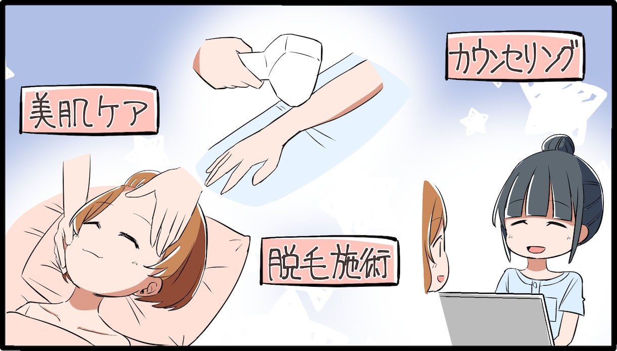 LPや公式LINEで使える縦読み漫画を制作します 成約率が上がる！スマホに適した縦スクロール漫画で強力な販促を イメージ7