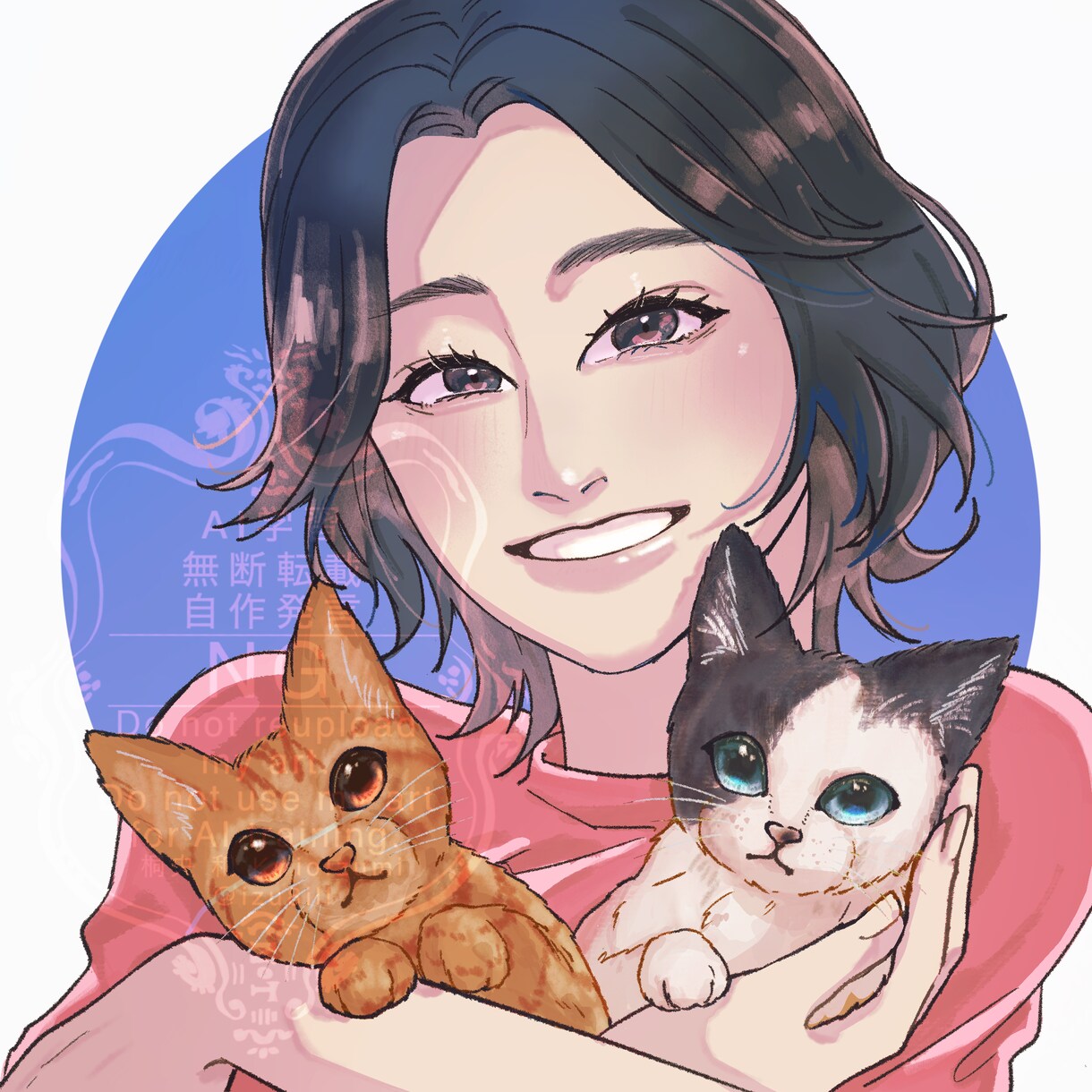 あなただけのための似顔絵アイコンを描きます オーダーメイドの似顔絵アイコンにしませんか？ イメージ6