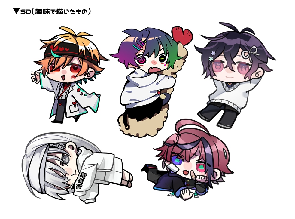 動画用イラスト、アイコン、立ち絵お描きします 病み・可愛い系のイラストが得意です！ イメージ9