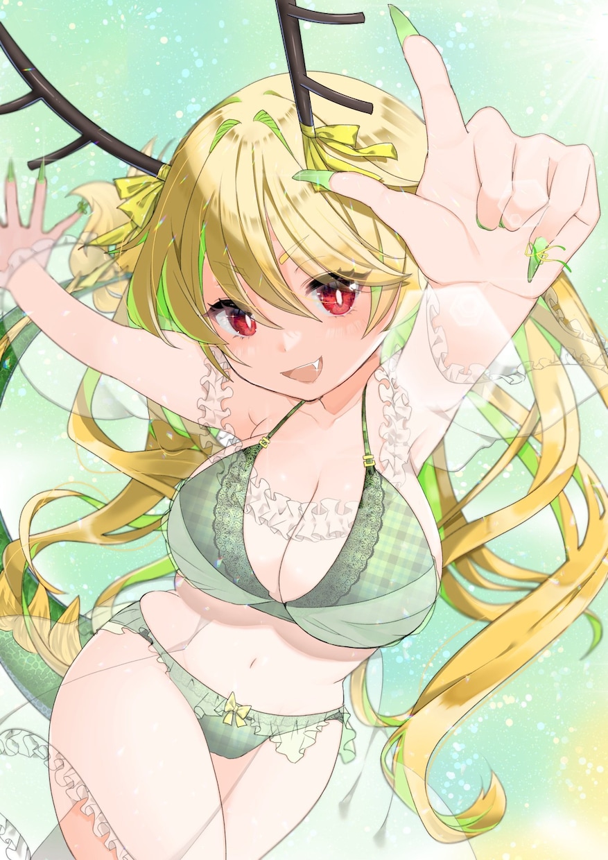 女の子の絵を描きます オリキャラの制作、動画のサムネイルなどお任せ下さい！ イメージ2