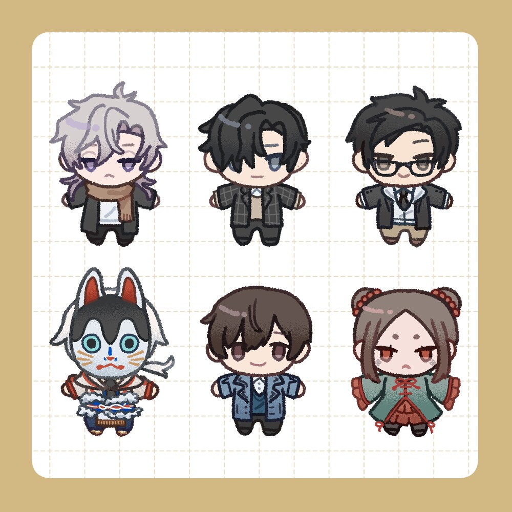 商用OK　ぬいぐるみ風ミニキャラ制作します グッズにおすすめです！(商用利用：＋1,500円) イメージ3