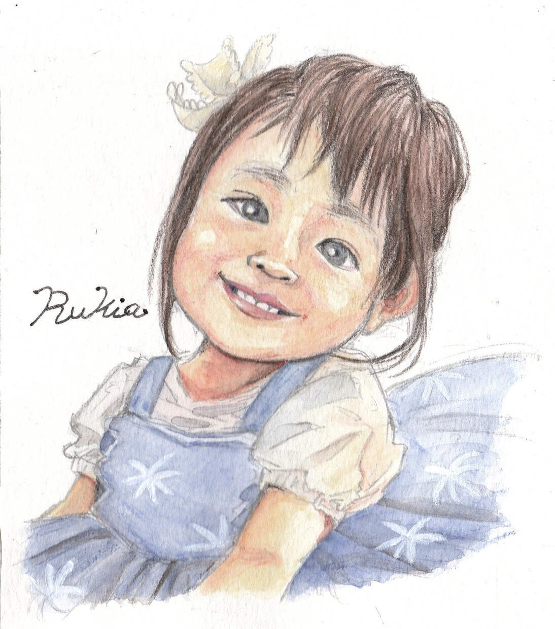 大募集！お試し価格で大人可愛い似顔絵描きます はじめての方のために。上質な水彩色鉛筆タッチをお試し価格で イメージ3
