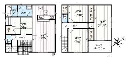 間取り図トレース代行制作いたします 安い！高品質！早い！印刷用とホームページ用2ファイル対応 イメージ3