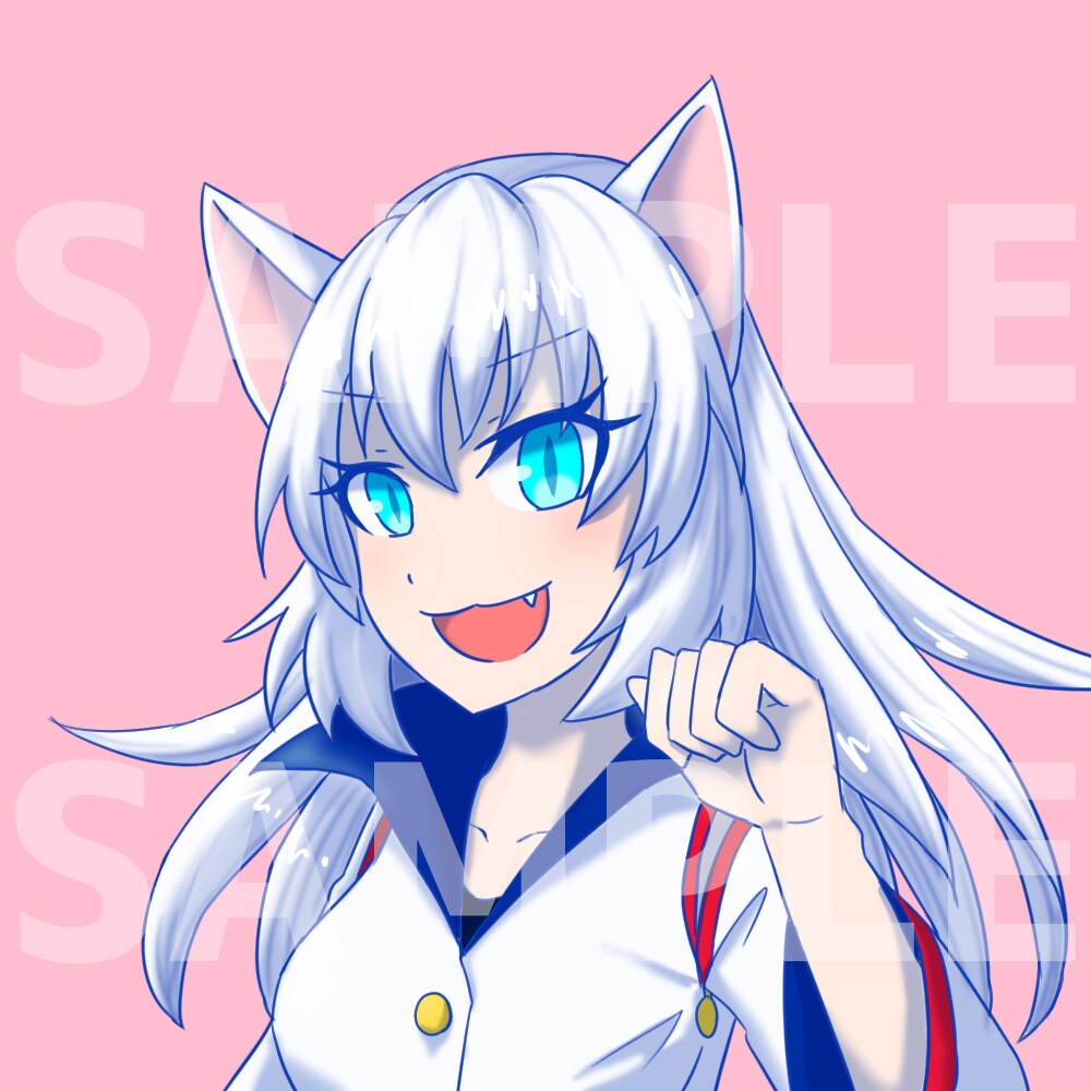 SNSアイコン用イラストを制作します オリジナルキャラのアイコンイラスト描きます イメージ1