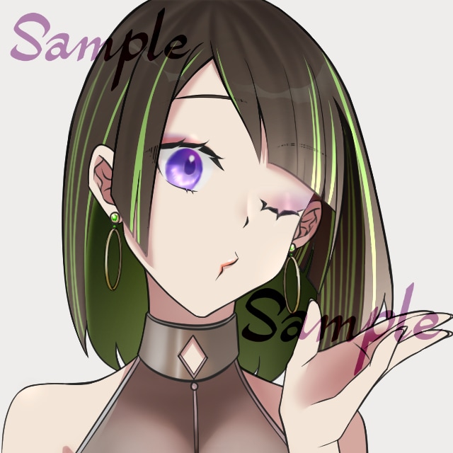 SNSで使えるオリジナルアイコン制作します 低価格1000円！ラフ画の修正は何度でもOK イメージ2