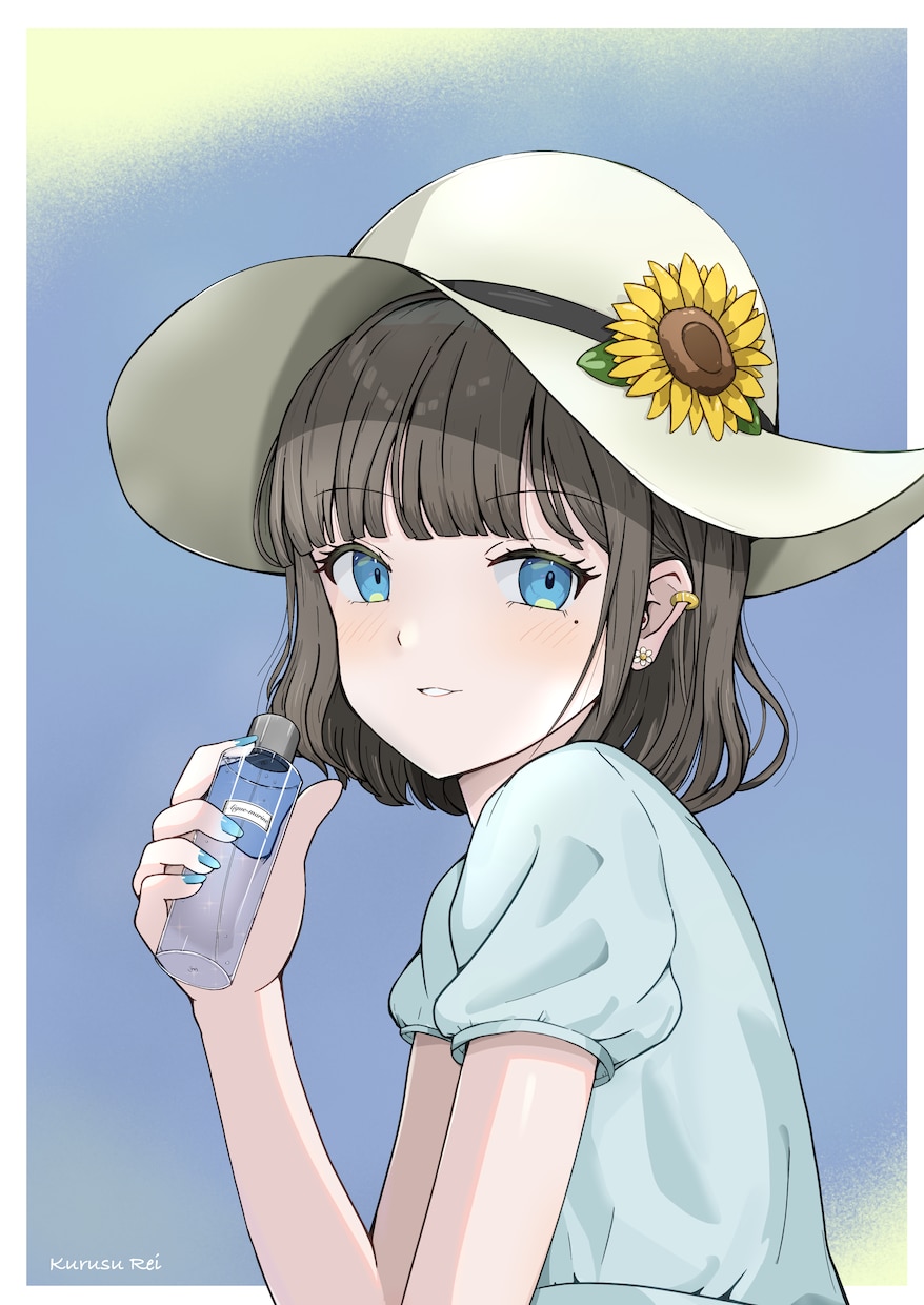 キャラクターイラストを制作いたします 美少女イラストのイラストを描きます。男性キャラも可能。 イメージ1