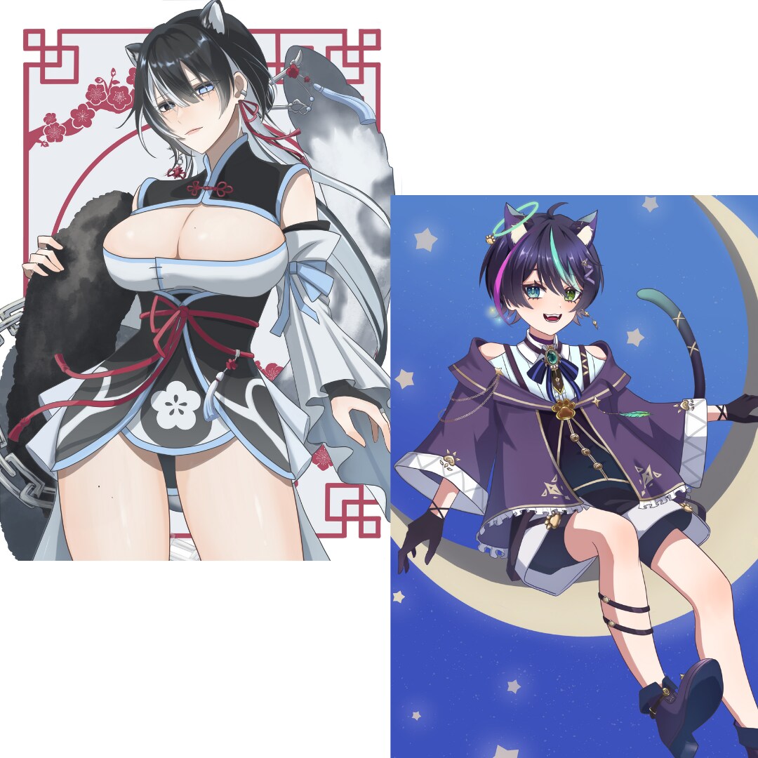 SNSアイコン/一枚絵/立ち絵イラストを制作します 修正回数無制限！あなただけのイラストを制作します！絵柄寄せ〇 イメージ4
