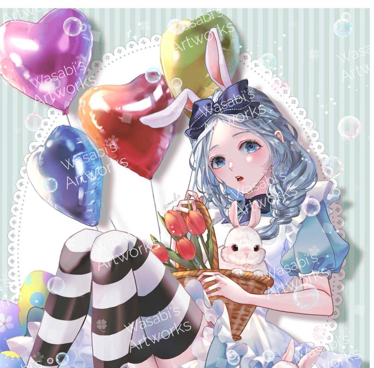 光と厚塗りで印象に残る一枚絵を描きます 透明感のある塗りで男女とも魅力的に描きます イメージ8