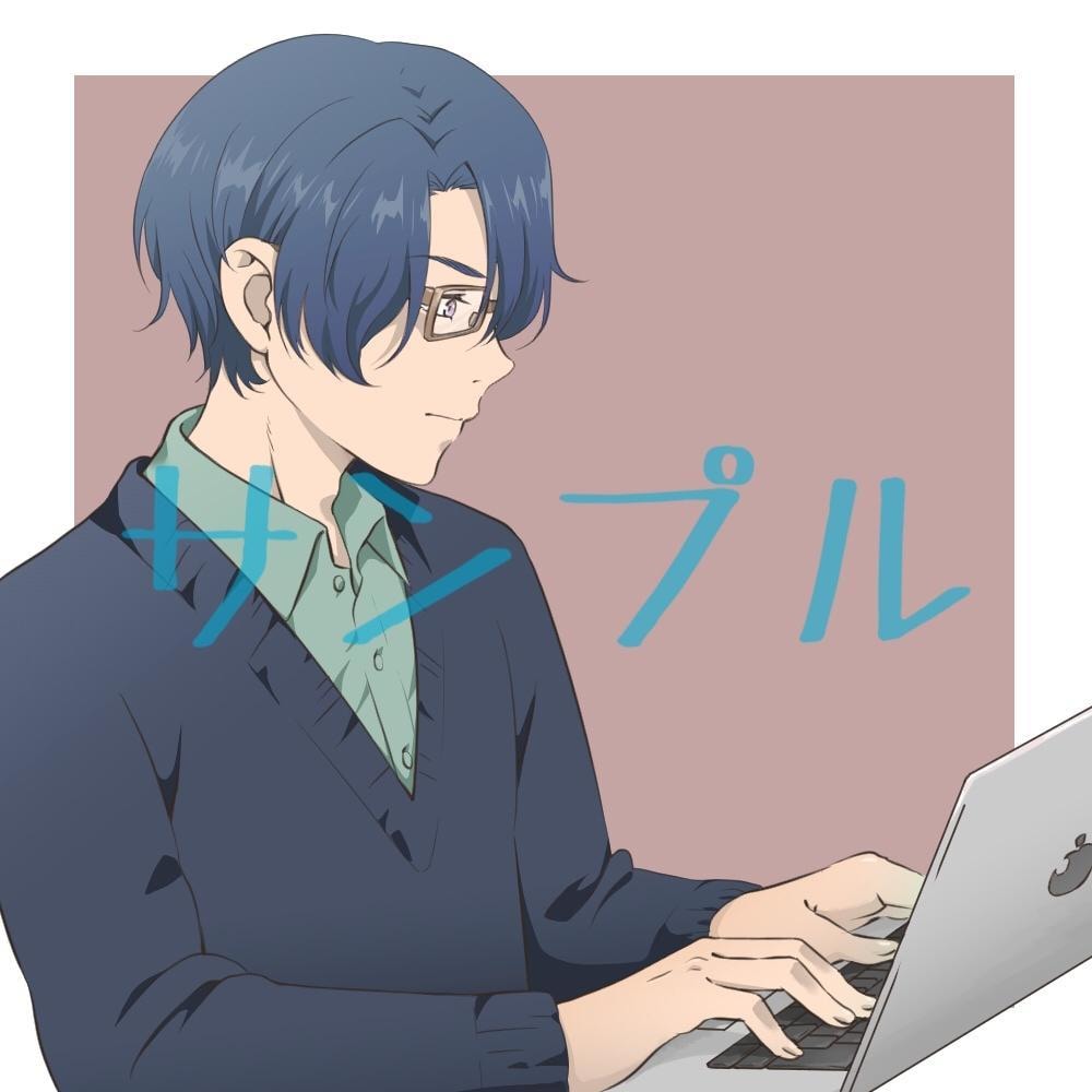 SNSアイコン描きます オリキャラや似顔絵、夢絵などはいかがでしょうか！ イメージ1