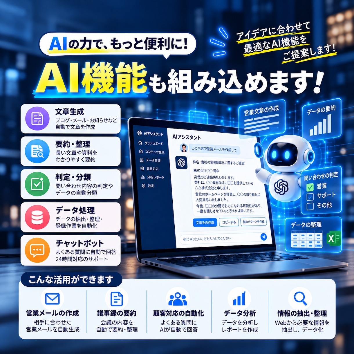 あなたのSaaSアイデアを実際に形にします アイデアから開発・公開まで対応します イメージ7