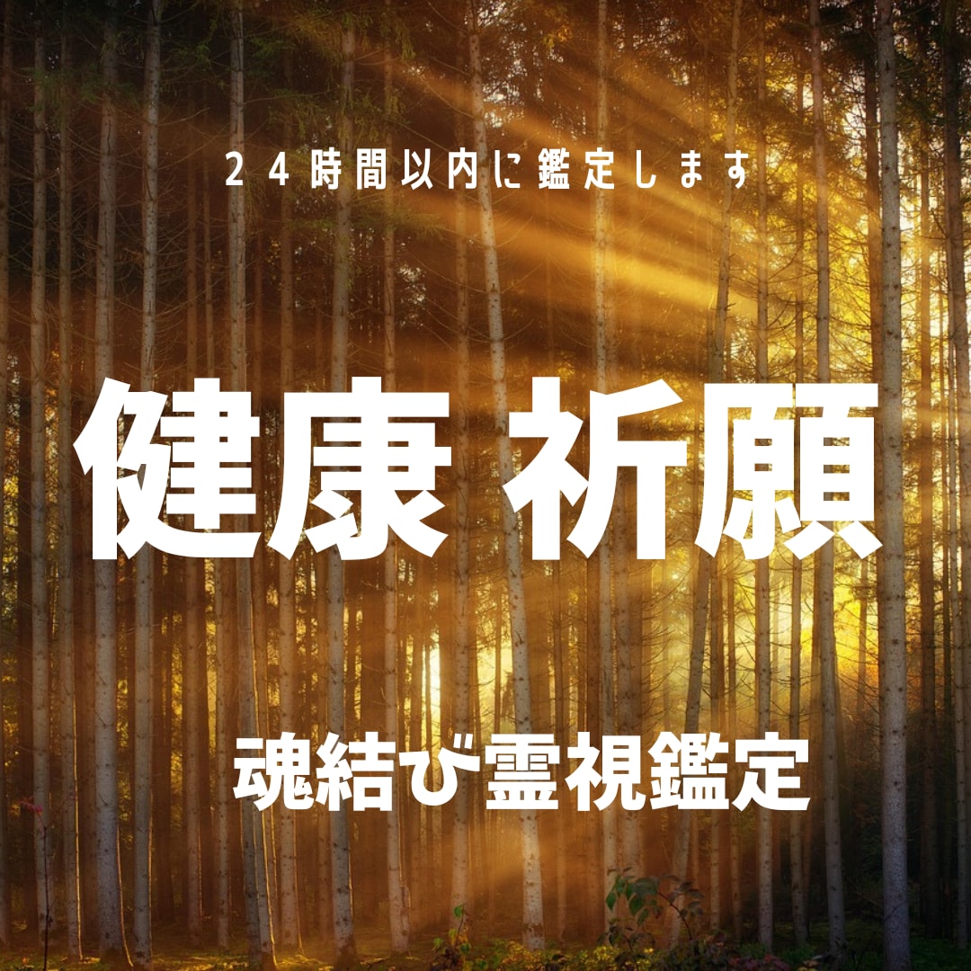 健康祈願成就を宇宙根源神・天之御中主神様に祈ります 健康・長寿・厄除け・合格・必勝・安産と癒しの光の源をあなたへ イメージ1
