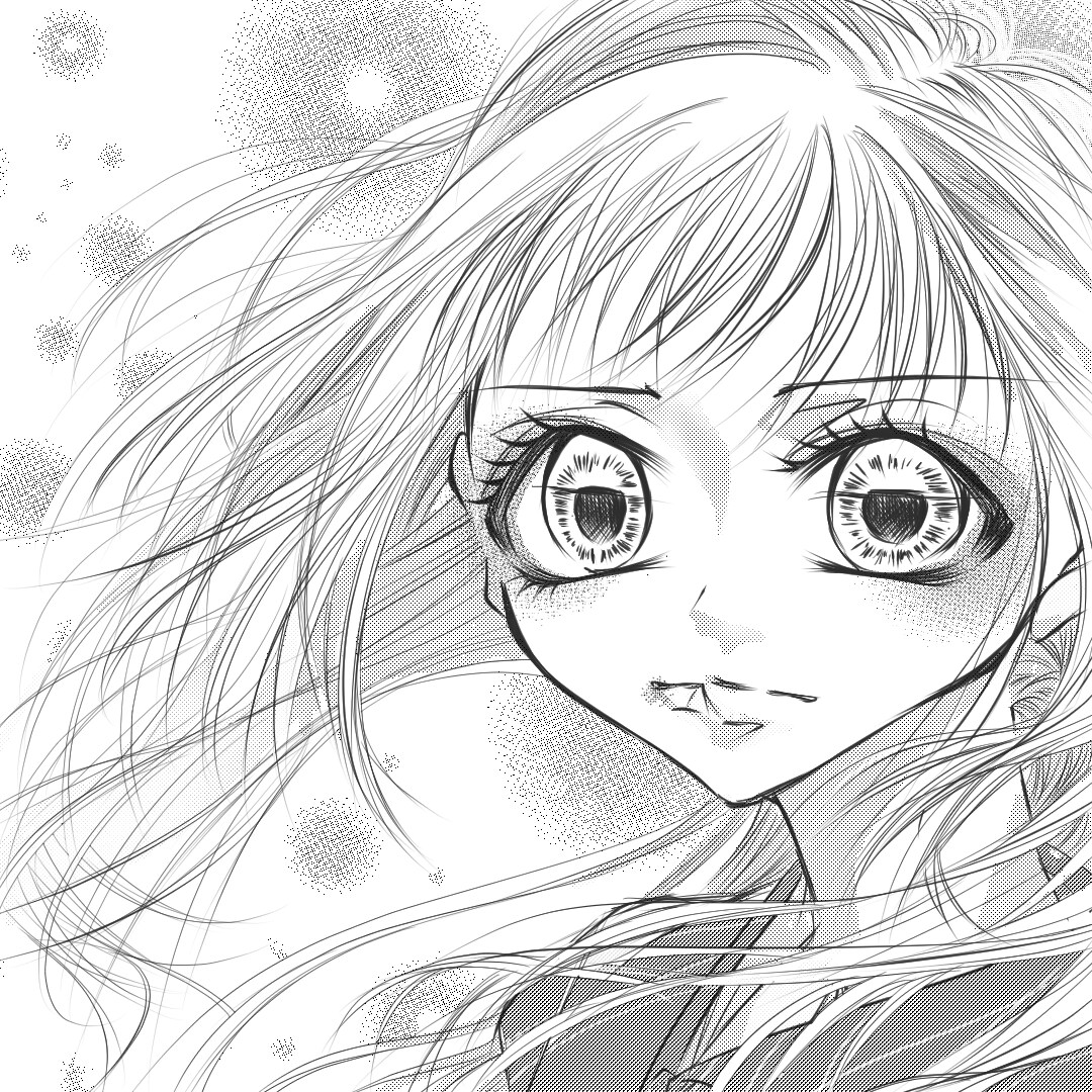 目力強めな少女漫画タッチイラスト描きます ひと昔前のちょい懐かしな少女漫画イラスト好きなあなたへ イメージ9