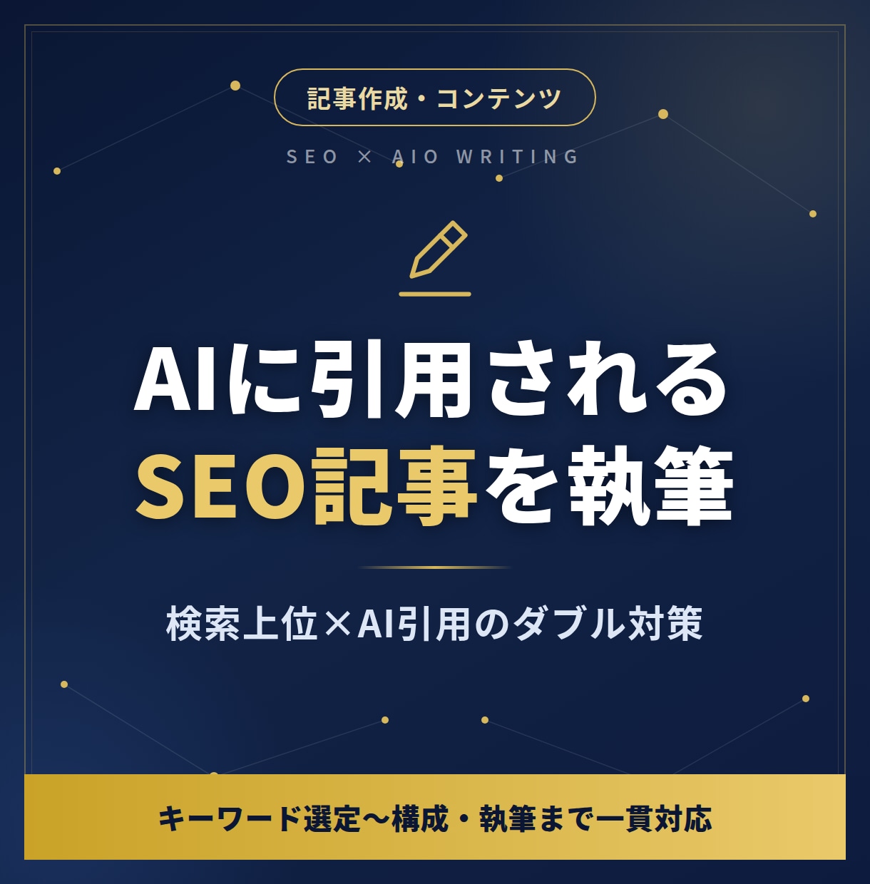 AIに引用されるSEO記事を作成します LLMO対応記事をAmazon超え1位のプロが執筆 イメージ1