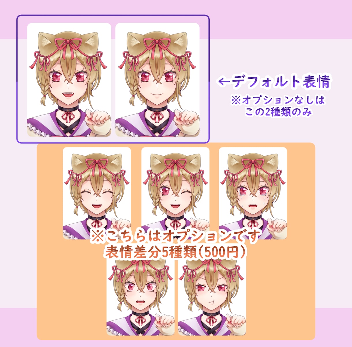 IRIAMや創作に使える立ち絵を描きます 目がキラキラした可愛い少年少女が得意です イメージ5
