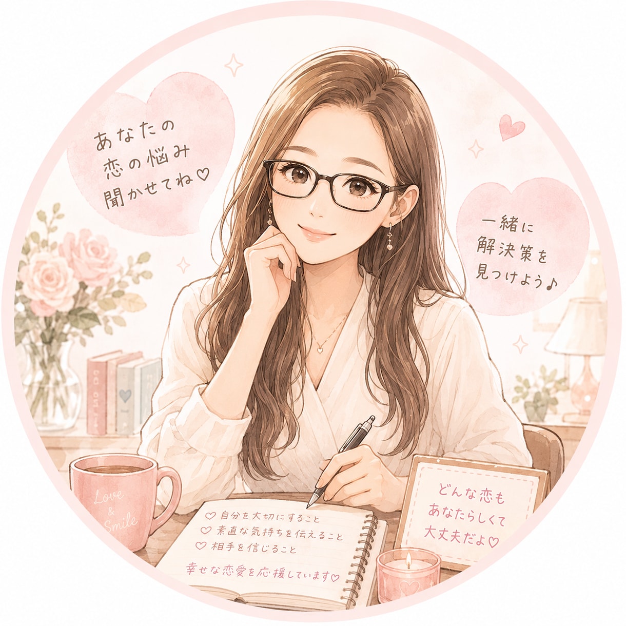 一人で悩む恋の苦しみ私があなたの味方になりますます 都合の良い女から本命へ。あなたの価値を劇的に高めるレッスン イメージ1